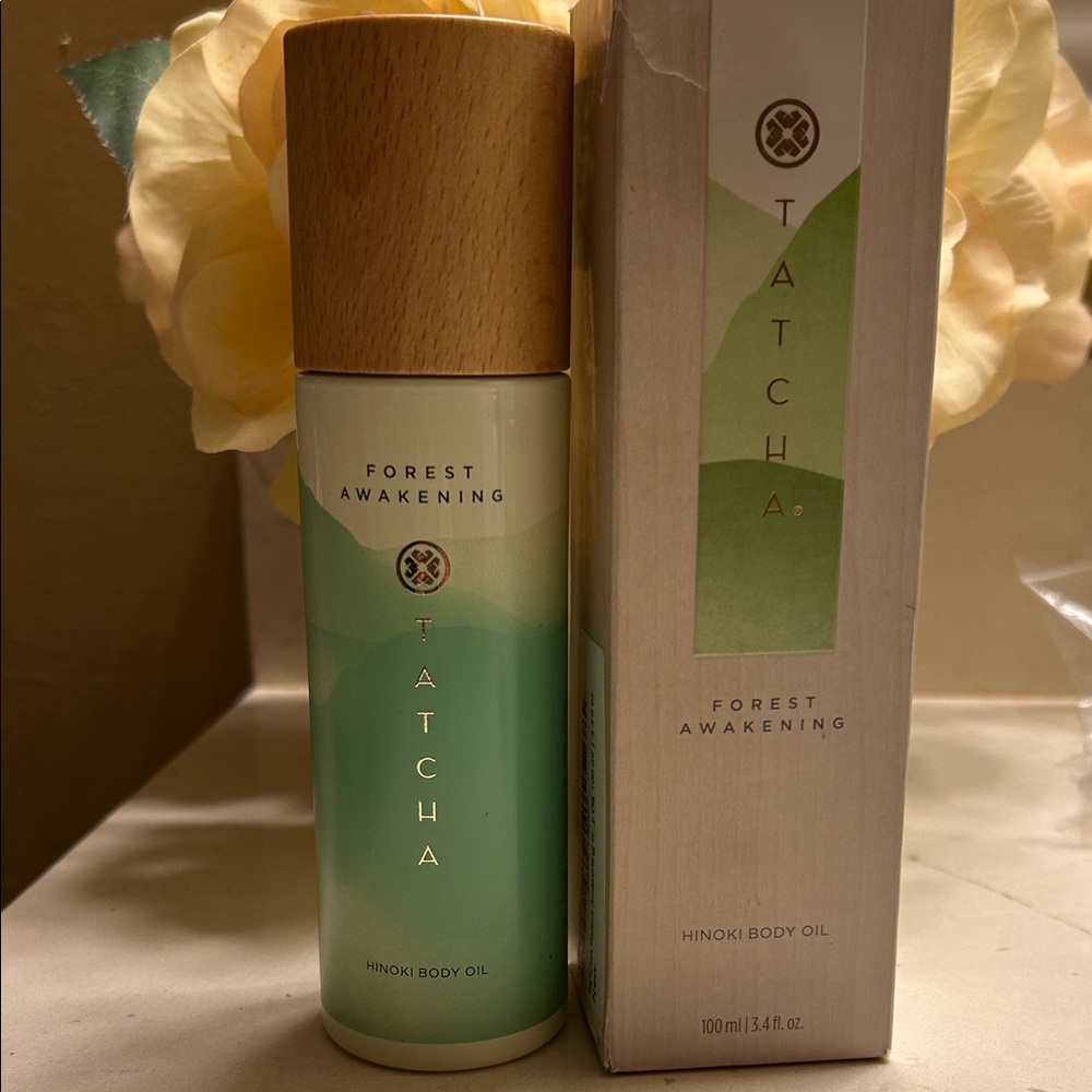 Tatcha Forest Awakening Hinoki Body Oil 100ml 3.4oz